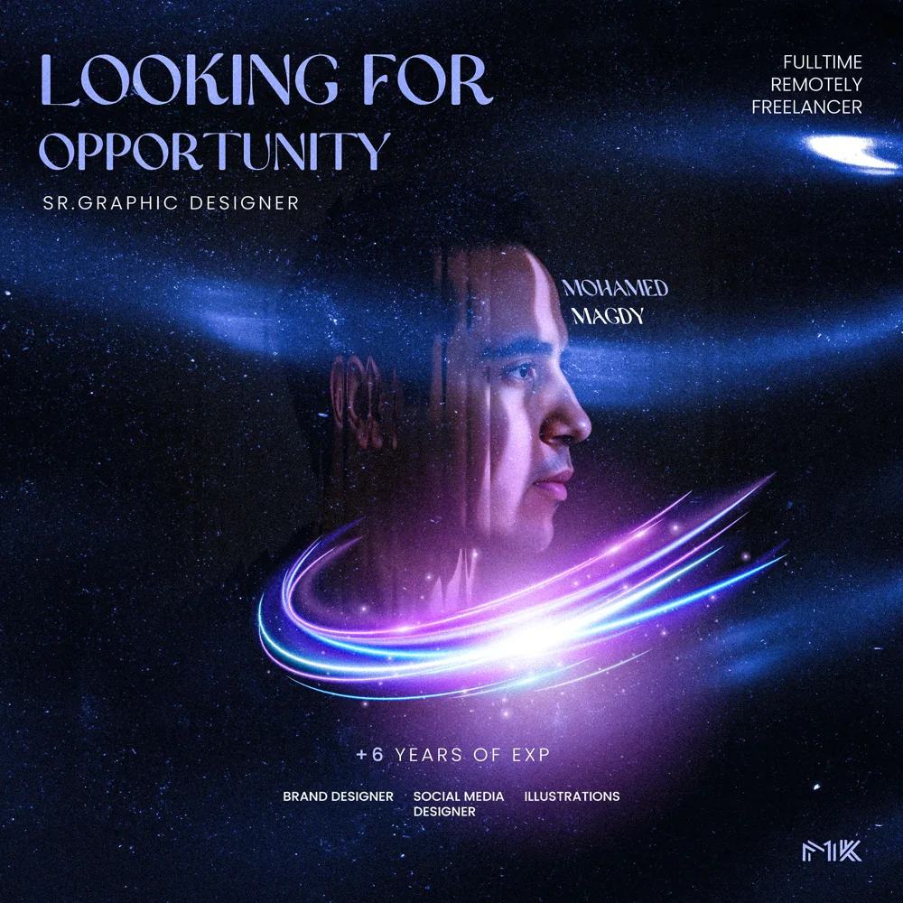Looking for opportunity poster